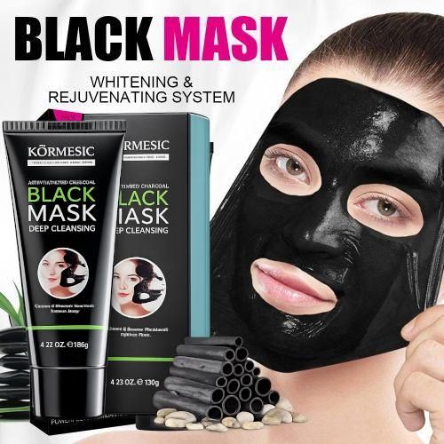 Black face mask