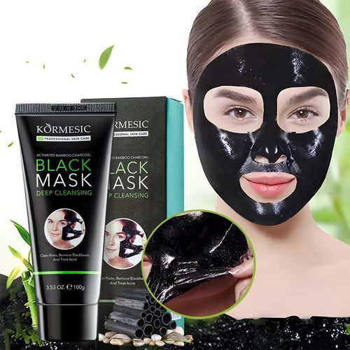 Black face mask
