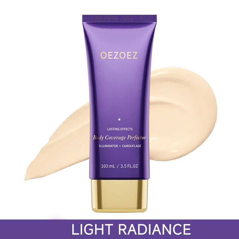 Body Coverage Perfector+ Buffer Brush - Flawless Body Makeup, Concealer for Scars, Spots, Veins, Tattoos and More Blend Cosmetic