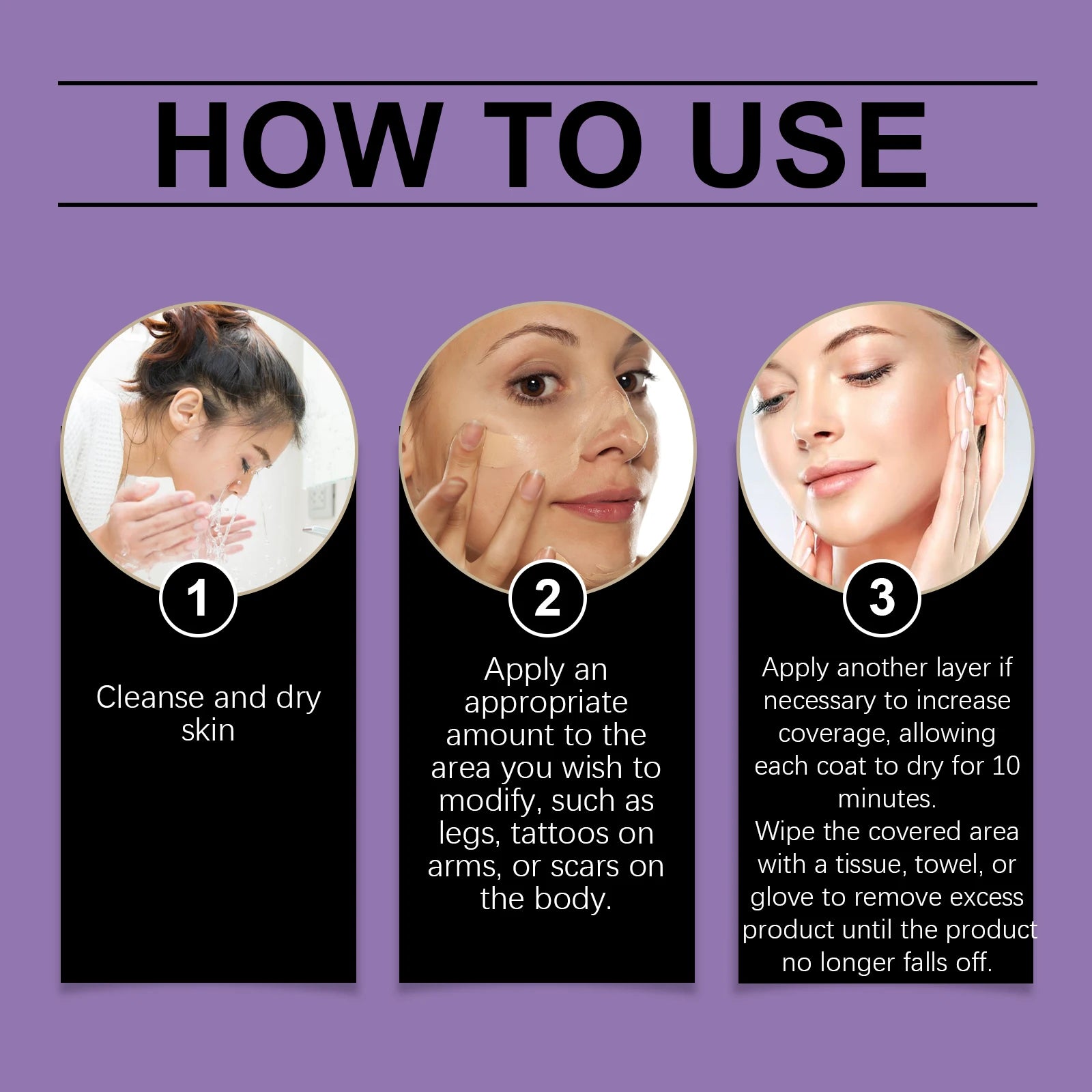 Body Concealer Cream Matte Full Coverage Spots Scars Tattoo Cover Lasting Waterproof Moisturizing Body Foundation Creams Make Up