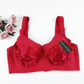 Push Up Bra for Womens Seamless Wireless Full Coverage Non Padded Underwear Female Everyday Lingerie 34 36 38 40 42 C D E
