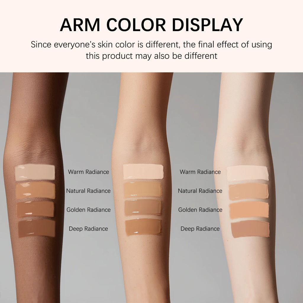 108ML Body Concealer& Brush Set Makeup High Coverage Cover Scars/Spots/Pores/ Long Lasting Waterproof Foundation for Face Body