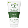 Simple age resistance facial wash