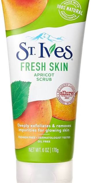 Apricort revitalizing facial scrub